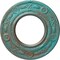 Ekena Millwork Daniela Ceiling Medallion (Fits Canopies up to 3 7/8"), 8"OD x 3 7/8"ID x 1/2"P, Copper Green Patina CM08DNCGS - alternate 1
